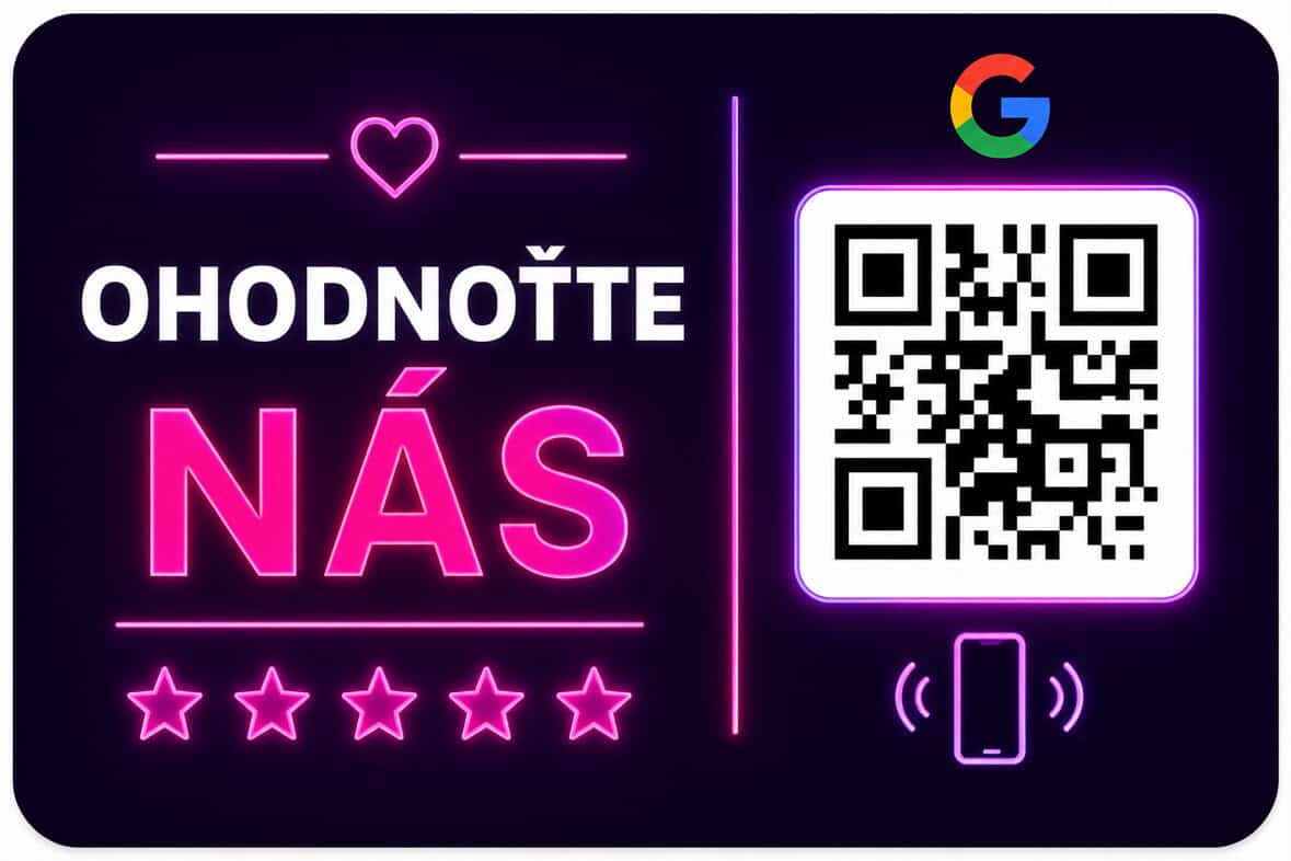 Růžový neon