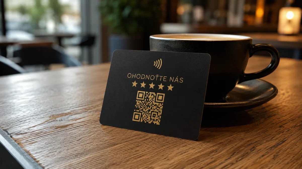 Katalog a ukázka NFC recenzních karet